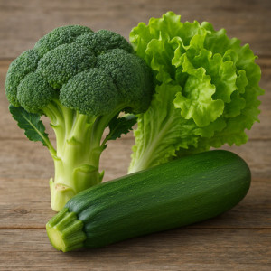 Exotic Vegetables (Broccoli, Zucchini, Lettuce – if applicable)