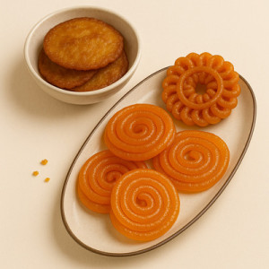 Jalebi, Imarti, Malpua