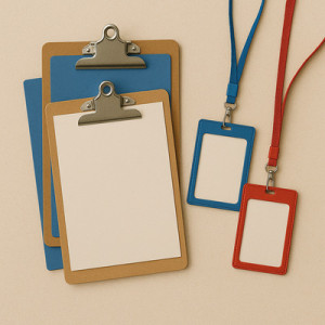 Exam Pads, Clipboards, ID Card Holders