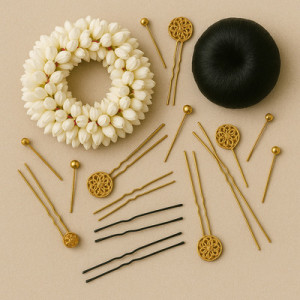 Hair Accessories (Gajra, Juda Pins)