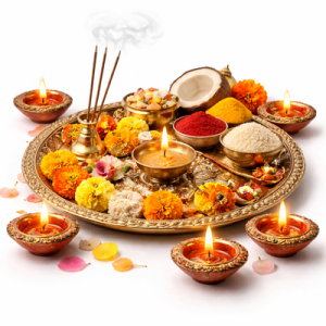 Pooja Thali & Diyas