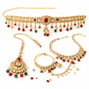 Kamarbandh, Maang Tikka & Nath