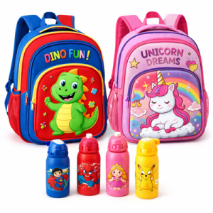 School Bags & Water Bottles