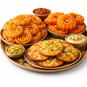 Jalebi, Imarti, Malpua