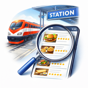 Station-Wise Restaurant Listing